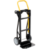 Harper™ PJD2223A Ultra Lite Nylon 2-in-1 Convertible Hand Truck Semi-Pneumatic Wheels