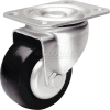 Colson® Low-Profile Swivel Plate Caster 3" Polyolefin Wheel 210 Lb. Capacity