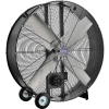 Ventilateur de souffleur à tambour portable Global Industrial™ 48 », 19500 CFM, 1-1/2 HP, 1 phases