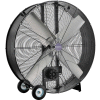 Ventilateur de souffleur à tambour portable Global Industrial™ 48 », 19500 CFM, 1-1/2 HP, 1 phases