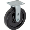 Global Industrial™ Heavy Duty Rigid Plate Caster 8" Plastic Wheel 800 Lb. Capacité