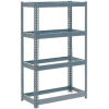 Global Industrial Extra Heavy Duty Shelving 36"W x 12"D x 60"H With 4 Shelves, No Deck, Gray