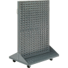 Global Industrial Mobile Double-Sided Rack without Bins 36" x 54"