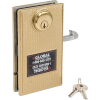 Global Industrial™ Mortise Door Lock With 2 Keys for Sliding Doors