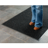 Apache Mills Brush & Clean Entrance Mat 3/8" Thick 4' x 6' Charcoal