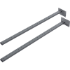 Global Industrial Steel Uprights, Gray, 2/Pack