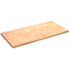 Global Industrial 72"W x 30"D x 2-1/4"H Maple Butcher Block Square Edge Workbench Top