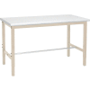 Global Industrial™ 48 x 36 Ajustable Height Workbench Square Tube Leg Global Industrial™ 10 x 11 - Barre palpeuse ESD - Beige