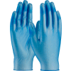 PIP Ambi-Dex® 64-V77BPF Industrial Grade HD Vinyl Gloves, 5 Mil, Powder-Free, M, Blue, 100/Box