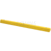 Yellow Parking Curb with Hardware 72"L x 4"H x 6"W