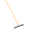Global Industrial 24" Curved Floor Squeegee With Wood Handle - Pkg Qty 4