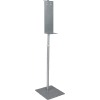 Global Industrial™ Universal Hand Sanitizer Dispenser Floor Stand, Hauteur réglable
