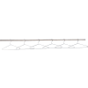 Global Industrial Coat Hangers Chrome Plated, Pack of 6