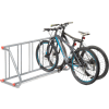 Porte-vélos industriel™ mondial à grille simple face, capacité de 5 vélos, acier enduit de poudre