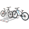 Porte-vélos à grille industrielle™ double face mondiale, capacité de 10 vélos, acier enduit de poudre