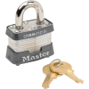 Master Lock® No. 3KA Keyed Padlock - 3/4" Shackle - Keyed Alike - Pkg Qty 6