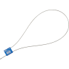 Global Industrial™ Joint de câble métallique, 1/16"x24"L, Bleu, 50/Pack