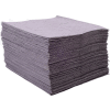 Global Industrial™ Universal Sorbent Pads, poids moyen, 15"L x 18"W, gris, 100/paquet