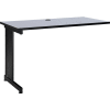 Interion® 48" W Table retour remis à gauche - Gris