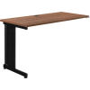 Interion® 48" W Table retour remis à gauche - Noyer (SG509)