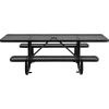 Global Industrial™ 8' Picnic Table, ADA Compliant, Expanded Metal ...