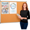 Global Industrial™ Cork Bulletin Board - 48 x 36 - Cadre en aluminium