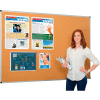 Global Industrial™ Cork Bulletin Board - 72 x 48 - Cadre en aluminium