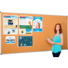 Global Industrial™ Cork Bulletin Board avec cadre en aluminium, 96 » x 48 »