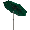 Global Industrial™ Parapluie extérieur avec mécanisme d’inclinaison, tissu oléfine, 8-1/2'W, vert