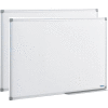 Global Industrial™ Melamine Dry Erase Whiteboard - 36 x 24 - Recto-verso - Paquet de 2