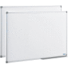 Global Industrial™ Melamine Dry Erase Whiteboard - 36 x 24 - Recto-verso - Paquet de 2