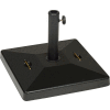 Global Industrial™ Umbrella Base - Béton - 88 Lbs. - Noir