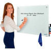 Tableau blanc en verre magnétique industriel™ mondial, 36 « L x 24 « H