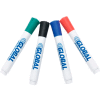 Global Industrial™ Dry Erase Markers, Bullet Tip, Couleurs assorties, Pack 4
