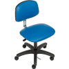 Interion® chaise ESD - Vinyle  - Bleu royal