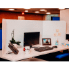 71 Visuals Social Distanciation Desk Shield, Plastique ondulé - 6/paquet