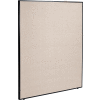 Interion® Office Partition Panel, 60-1/4"W x 96"H, Tan