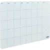 Global Industrial™ Glass Cubicle Calendar Dry Erase Board, Mensuel, 24"W x 14"H