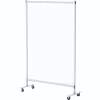 Global Industrial Clear Mobile Divider, Vinyl, 48"W x 72"H