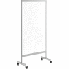 Global Industrial™ Clear Mobile Divider, Acrylique, 30"L x 60"H