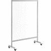 Global Industrial™ Clear Mobile Divider, Acrylique, 43"L x 60"H