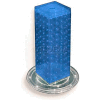Azar Displays 700220-BLU 12" Pegboard Revolving Countertop Display, 4-Sided, Blue ,1 Piece