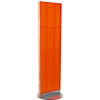 Azar Displays 700250-ORG, Pegboard Floor Stand, 16"W x 60"H, RG, 1 Pc
