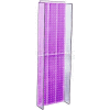 Azar Displays 700350-PUR Pegboard Powering, 13.75" x 44", Purple ,1 Piece