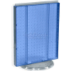 Azar Displays 700500-BLU Pegboard Countertop Display, 16" x 20", Blue Opaque ,1 Piece