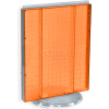 Azar Displays 700500-ORG Pegboard Countertop Display, 16" x 20", Orange Opaque ,1 Piece
