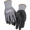 Industrial™ global Micro-mousse Nitrile enduits gants en Nylon, calibre 15, grand, 1 paire - Qté par paquet : 12
