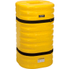 Global Industrial Column Protector, 10" Opening, Yellow