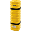 Global Industrial Narrow Column Protector, 4 - 6" Opening, Yellow