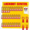 ZING RecycLockout Lockout Station, 28 Padlock, Stocké, 7116